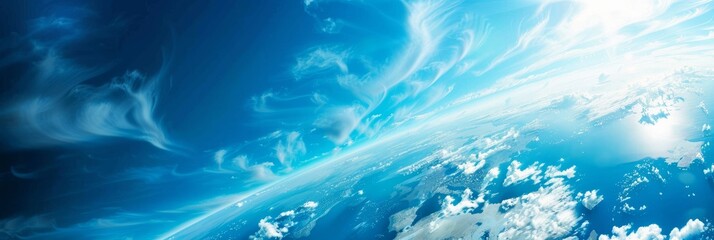 The concept of International Day for the Preservation of the Ozone Layer, copy space