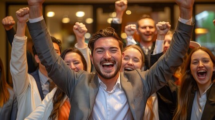 Lifestyle portrait of diverse young people smiling warmly in a cozy conference room, showcasing various cultures. Natural and positive private meeting with a close, intimate composition