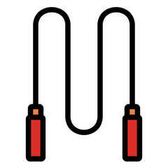 jumping rope icon 