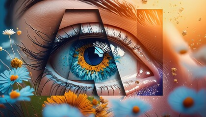 AI in Digital Art: Surreal Eye Vision