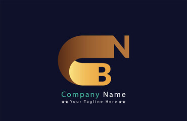 bn Letter Logo Template Illustration Design.