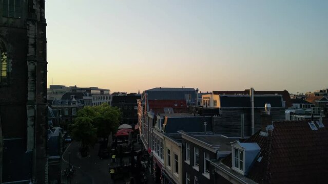 Haarlem, Netherlands Sunrise, Amsterdam