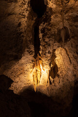 Rock formations in Carlsbad Caverns National Park, New Mexico
