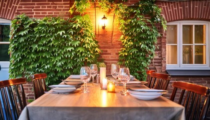 Obraz premium outside Rustic restaurants