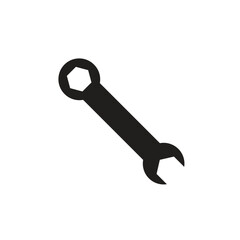 Screwdriver icon flat vector illustration.