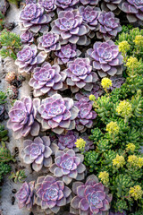 Cactus succulents in garden at Sa Pa, Vietnam
