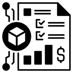 blockchain icon illustration