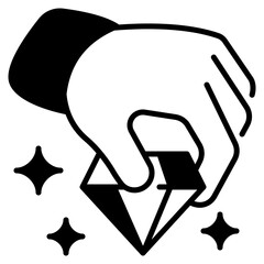 diamond icon illustration