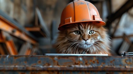worker with helmet