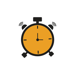timer icon in trendy flat design