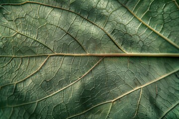 A leaf with a brownish color and a metallic texture generated by AI