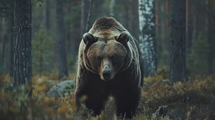 Brown Bear Spotted in Finnish Forest