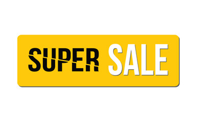button for a site. super sale button, super sale icon