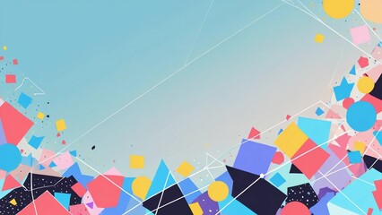 banner background geometry