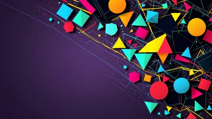 banner background geometry