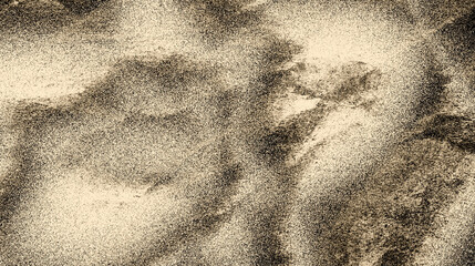 The earth texture background is mixed with a dirty and rough effect with some graininess. Gradient brown-black. For backdrops, banners, summer, scenes