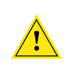Flat Danger icon symbol vector Illustration.