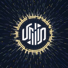 Fototapeta premium fractal burst background