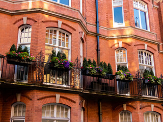 Naklejka premium English facade