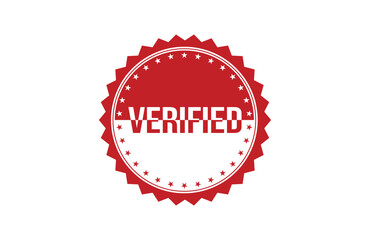 Verified red ribbon label banner. Open available now sign or Verified tag.