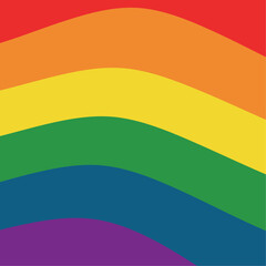 rainbow pride color LGBT square background