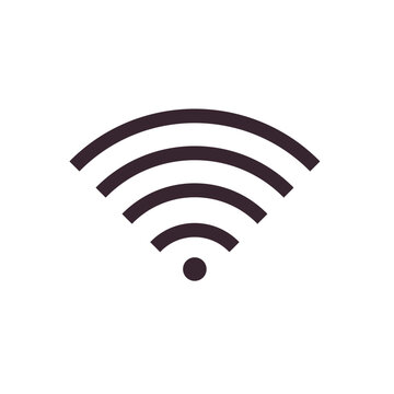 recommend clip art: Flat WiFi icon symbol vector Illustration.