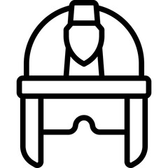 fire helmet icon