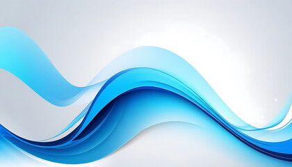 abstract blue wave background
