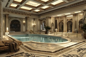 Obraz premium Classical Indoor Pool