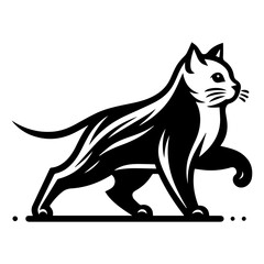 illustration of a cat