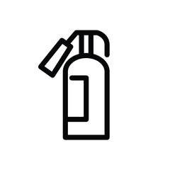 fire extinguisher outline icon pixel perfect vector design good for website and mobile app