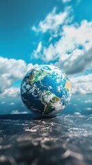 AGI facilitating a global environmental monitoring network, predicting climate changes and natural disasters