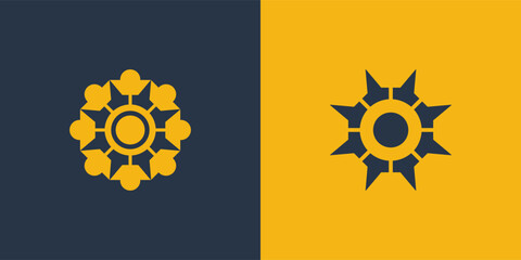 Abstract logo design vector template