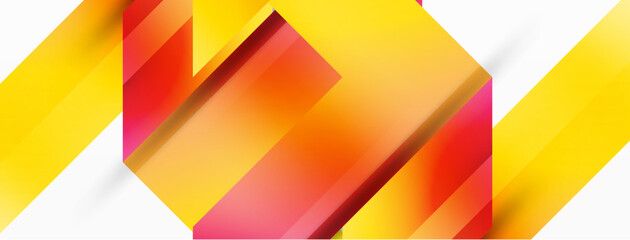 Dynamic minimalist abstraction with play of straight gradient lines. Interplay of colors and precise alignment creates an ever-moving tapestry, offering both simplicity and visual allure