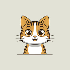 Obraz premium cute cat realistic