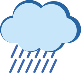 rain weather element icon
