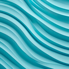 Abstract blue soft waves: minimalism 3D background