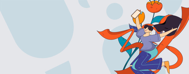 3.12 International Women's Day professional women flat character vector concept operation hand drawn illustration
