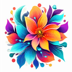 abstract floral background