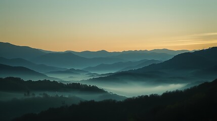 Fototapeta premium Good morning mountains