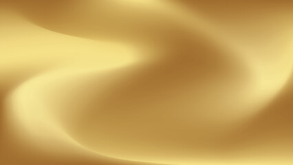 Gold abstract blurred gradient background. Vector illustration.