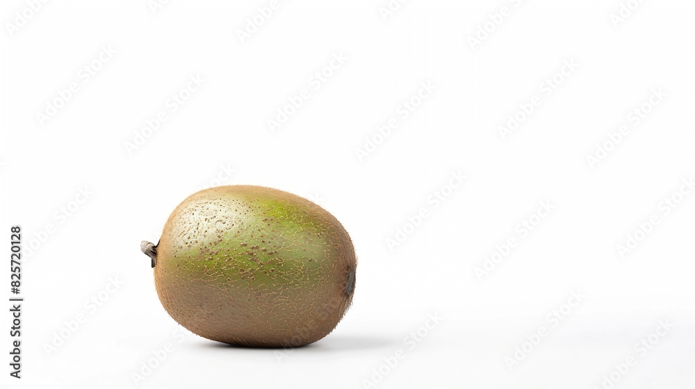 Poster full kiwi fruit isolated on white background : generative ai