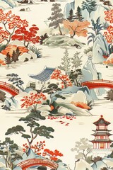 Beautiful seamless pattern