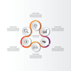 Infographic Design , Vector Design For you Business Template