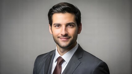 Corporate Headshot: Classic headshot of a corporate professional in business attire, with a neutral background.
