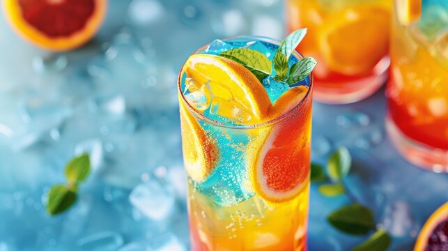 Dive into the world of mocktailinspired mocktails using fresh ingredients and bold colors to create vibrant and unique drinks.
