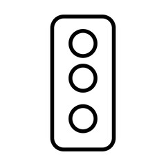 light isolated on white