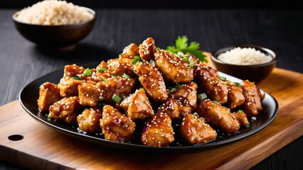 Chicken Wings with Sesame Seeds