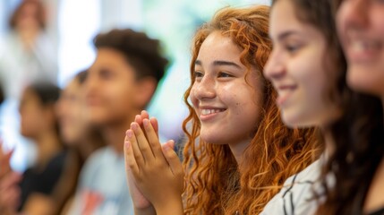Students are given the opportunity to perform in front of their classmates building their confidence and receiving constructive feedback from peers and instructors.