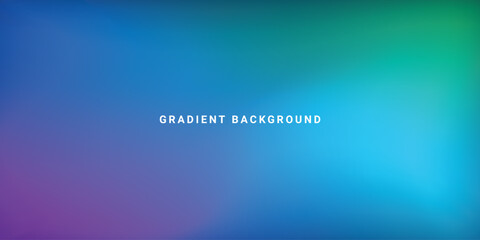 abstract background neon tone purple blue green turquoise gradient. copy space.
